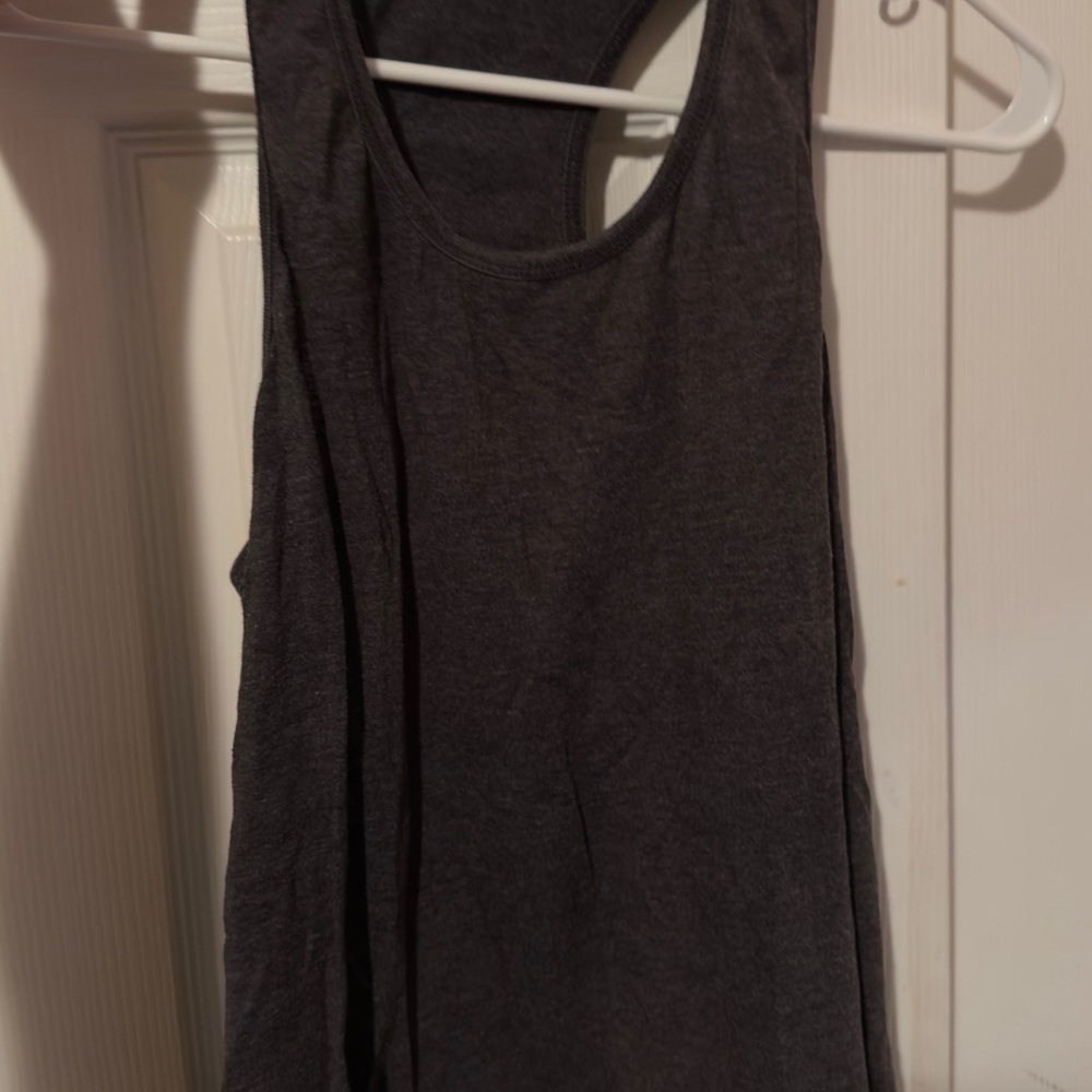 Women's Sleeveless Gray Top